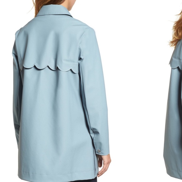 {Hunter} Blue Mist Raincoat - Picture 4 of 11